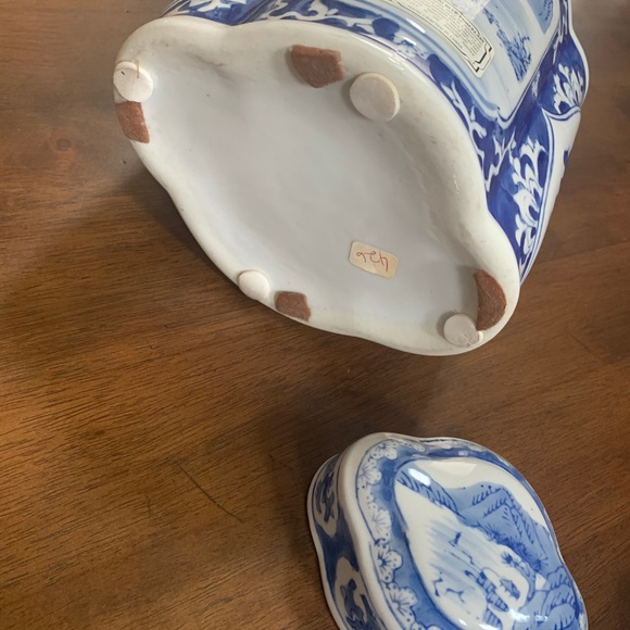 Ming blue Chinese porcelain - Picture 9 of 12